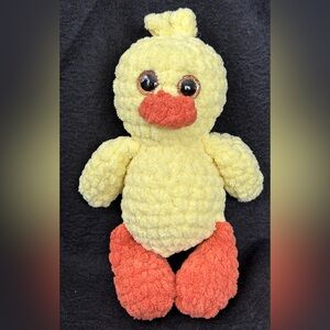 Handmade Crochet Duck Plush 🦆